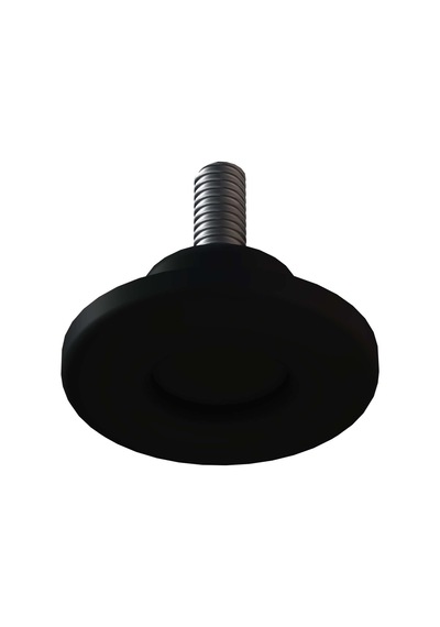 Cateksss Bora Düz Ayak M8x20 Siyah - 45 Li Paket