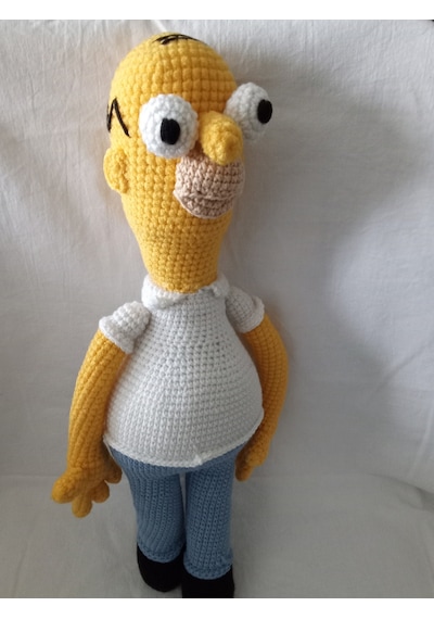 Amigurumi Simpson Baba Oyuncak