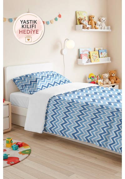Mavi Zigzag Geometrik Genç Odası Tek Kişilik Pike Takımı - Modern 160x220 Cm Kapitone Yatak Örtüsü Bohem Seramik Sessizliği Mavi Zigzag Geometrik Genç Odası Tek Kişilik Pike Takımı - Modern 160x220 Cm Kapitone Yatak Örtüsü Bohem Seramik Sessizliği