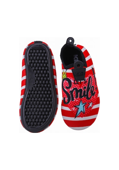 Kiko Kids Smile Havuz Plaj Kız Çocuk Deniz Ayakkabısı 7532 Kırmızı Kırmızı