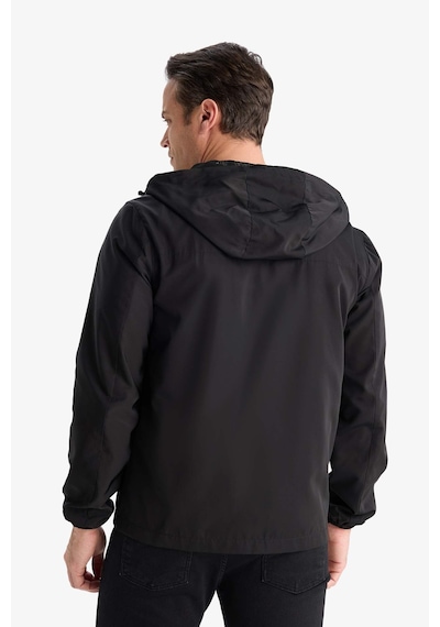 Defacto Su İtici Slim Fit Dar Kesim Kapüşonlu Fermuarlı Mont C5821ax25aubk27 Siyah Defacto Su İtici Slim Fit Dar Kesim Kapüşonlu Fermuarlı Mont C5821ax25aubk27 Siyah