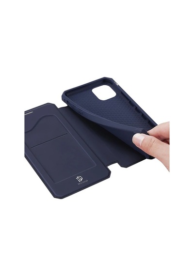Dux Ducis Apple     Uyumlu iPhone 12 Mini Kılıf Mıkantıslı Kapaklı Flip Cover Kılıf Skin X Series Flip Case- 5775