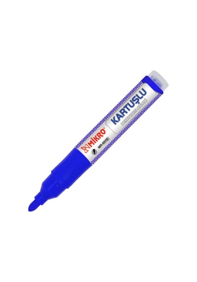 Mikro Kartuşlu Yazı Tahtası Kalemi Mavi