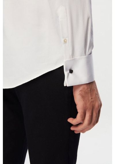 D'S Damat Ds Damat Slim Fit Beyaz Düz Gömlek 5he02sg00024m 801