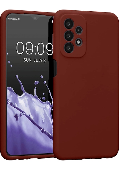 Newface Samsung Galaxy Uyumlu A23 4g Kılıf First Silikon Semeglbl - 95 - Bordo