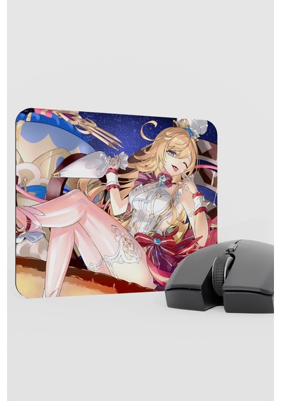 Escoffier Genshin Impact Anime Gacha V3 - 22x18 Gaming Mouse Pad Fare Altlığı