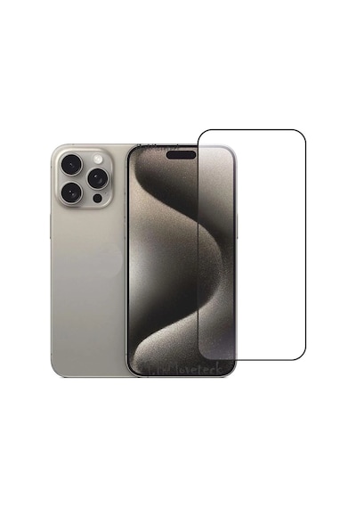 Apple iPhone 15 Pro Uyumlu max Seramik Nano Kırılmaz Ekran Koruyucu - Anti Static Özellikli
