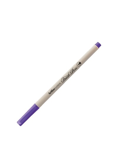 Artline Supreme Brush Uçlu Kalem Fosforlu Mor Epfs-f Çok Renkli