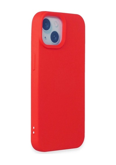 Apple İphone 15 Kılıf Nano İçi Kadife Silikon