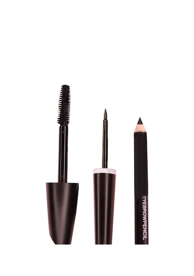 Mt Cosmetics 3'ü 1 Arada Suya Dayanıklı Maskara + Kalem + Eyeliner Seti