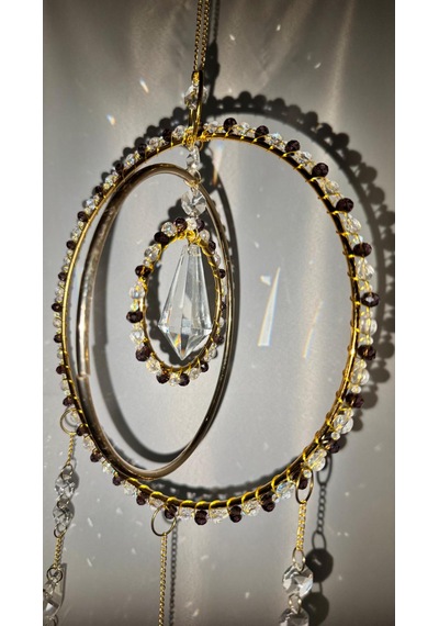 Lumiere Kristal Güneş Yakalayıcı , Kristal Dekor Kristal Obje Hediye , Crystal Suncatcher , Işıltılı Tek Parça