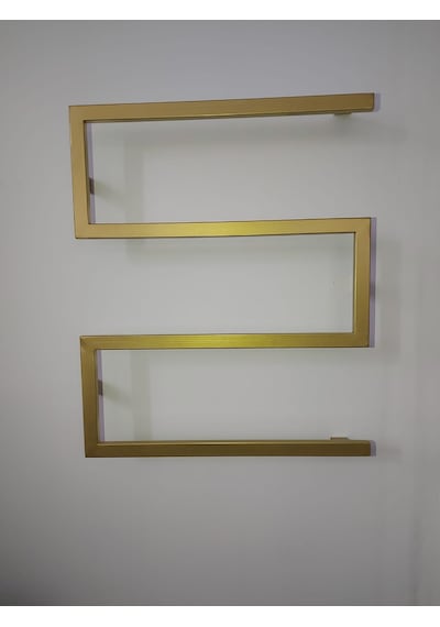 Sakura Yılan Dekoratif Havlu Askısı - Gold Gold