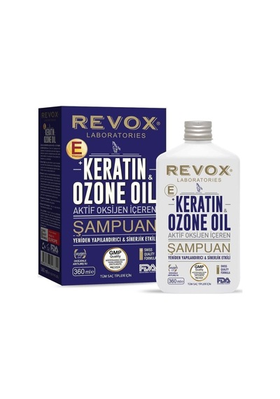 Keratin & Ozone Şampuan 360 Ml
