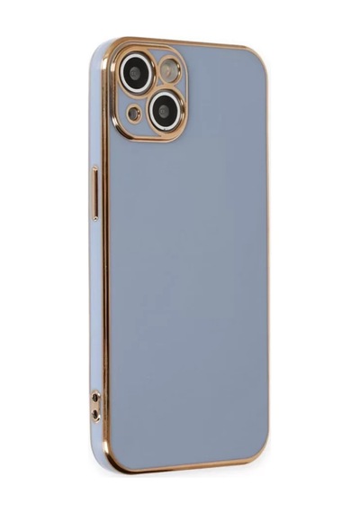 Newface Apple İphone 15 Kılıf Volet Silikon - Mavi
