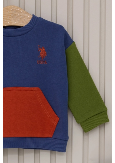 U.S. Polo Assn. Erkek Bebek 2lı Takım - Gece Mavisi Gece Mavisi