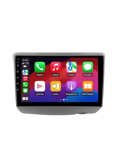 Toyota Yaris 2000-2006 Android Multimedya Carplay Android Auto Navigasyon Kameralı 6gb Ram 64gb 9"