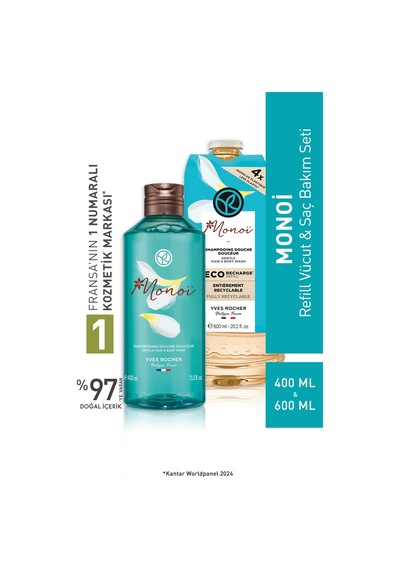 Yves Rocher Monoi Refill Vücut Ve Saç Bakım Seti Diğer