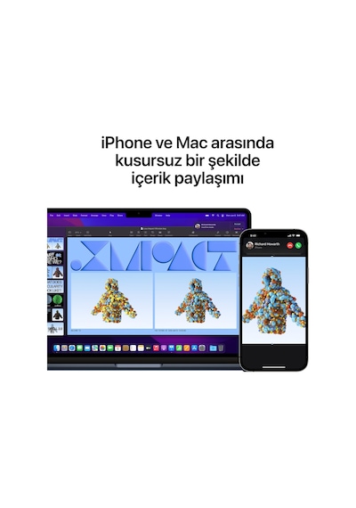 Apple MacBook Air MC7X4TU/A Apple M2 8C CPU 8C GPU 16 GB 256 GB SSD 13.6" MacOS Dizüstü Bilgisayar