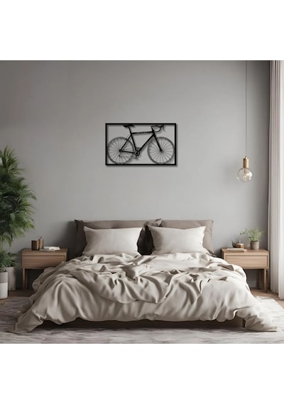 Özel Tasarım Metal Tablolar Bisiklet 2 Bicycle 2 Metal Duvar Tablosu Sanat