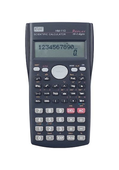 Kraf Hesap Makinesi Bilimsel Fonksiyonlu Hm-110