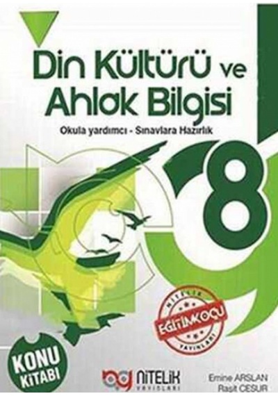 Nitelik 8. Sınıf Din Kültürü ve Ahlak Bilgisi Konu Kitabı