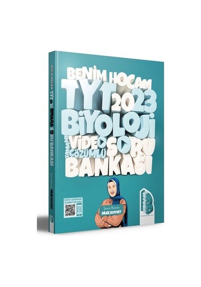 2023 TYT Biyoloji Tamamı Video Çözümlü Soru Bankası  -  Dilek Kuvvet  -  Benim Hocam Yayınları