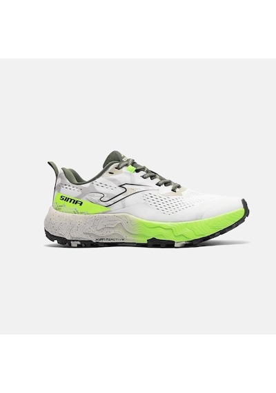 Joma Tksıms2602 Sima Erkek Trail Koşu Ayakkabısı - Beyaz/lime