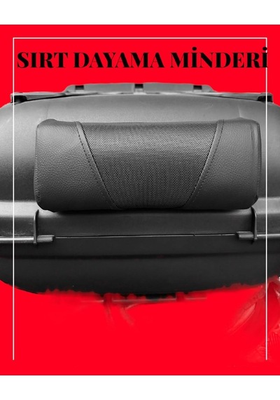 Motosiklet Topcase Çanta Sırt Dayama Minderi