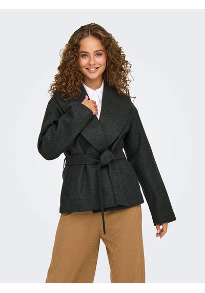 Only Onlaugusta Short Coat Otw Noos Kadın Kaban 15314352 Füme