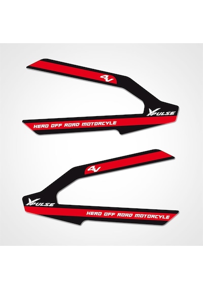 Hero Xpulse Kırmızı Elcik Pad Sticker