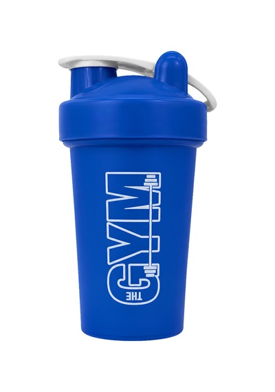 Gym Shaker 550 Ml Ölçekli Sızdırmaz Kapaklı Protein Shaker Mavi