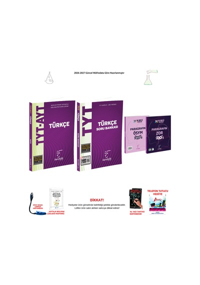 Karekök Tyt Türkçe Konu Anlatımlı Soru Bankası 3 Kitap Seti