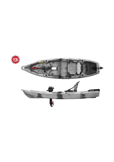 Seaflo Mako 10,5 Pedallı Kano Gri