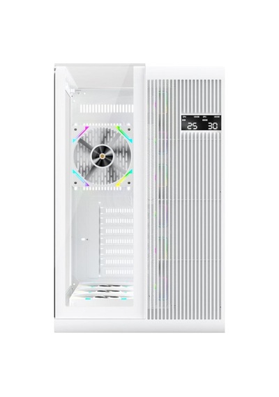 Rt7 Beyaz Dıgıtal 850w 80+ Gold Full Modüler 4x12cm Argb 3 Taraflı Temperli Cam Usb 3.0