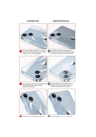 Xiaomi Mix Flip Kırılmaz Cam Özel Kesim Hydrogel Film
