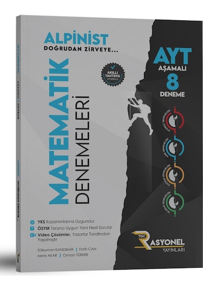 Ayt Matematik - Ayt Biyoloji Aşamalı Deneme Seti Müfredata Uygun- 38 Deneme - Ösym Ayarında