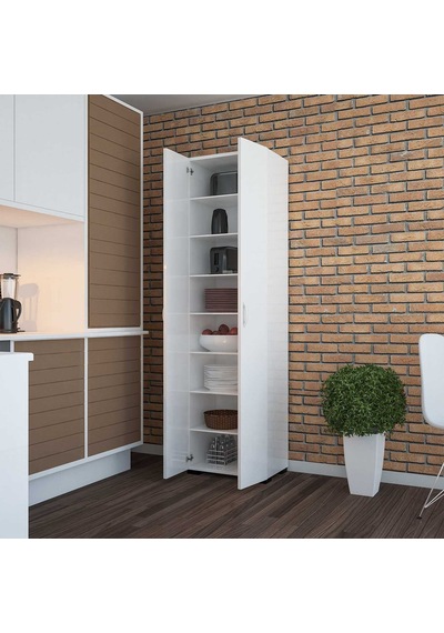 Modilayn Furkan 8 Raflı Çok Amaçlı Dolap