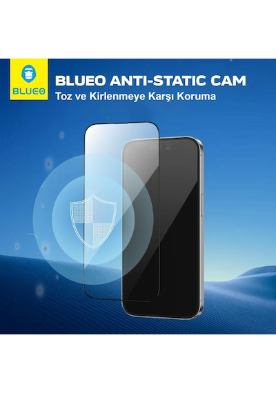 Blueo Anti Static Hd Samsung Z Fold 5/4/w23 Uyumlu Toz Çizilme Parmak İzi Önleyici Full Cam Ekran Koruyucu