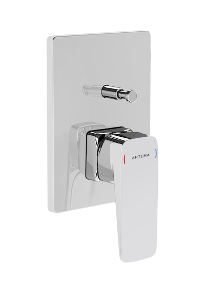 Artema Root Square Ankastre Banyo Bataryası Krom A42752 Krom