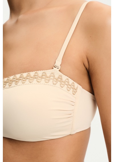 Penti Pastel Bej Kaia Straplez Bikini Üstü