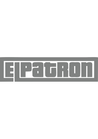 Elpatron Araba Sticker 17x17 Cm Gri