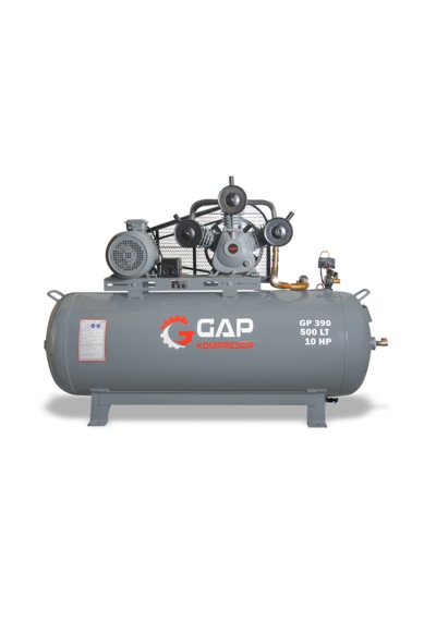 Gap Kompresör 500 Lt 3 Kafa 8 Bar 10 Hp Pistonlu Hava Kompresörü