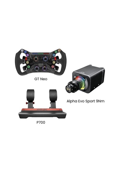 Simagic Alpha Evo Sport Gt Neo P700 Direksiyon Seti Bundle