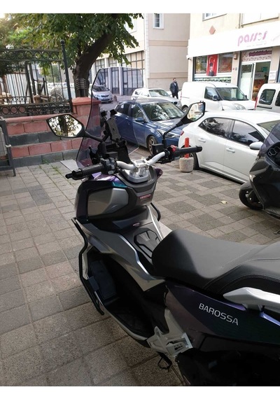 Motocam Barossa Adv 125 Ön Cam 2025-2026 Model 75cm Füme Renkli 4mm Uzun