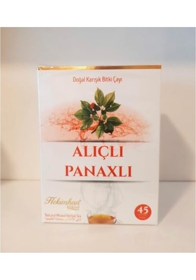 Hekimhan Bitkisel Alıçlı Panaxlı Doğal Karışık Bitki Süzen Poşet Çay 45 x 2 G