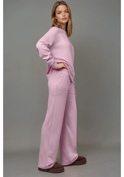 Hiccup Modal Dokunuşlu Basic Sweatshirt Allık Pembe