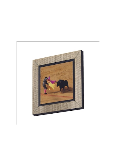 İspanya Boğa Güreşi Baskılı Mdf Magnet 7x7 240