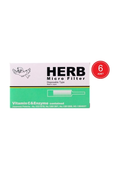 Herb Micro Filter Filtreli Ağızlık 10'lu x 6 Paket