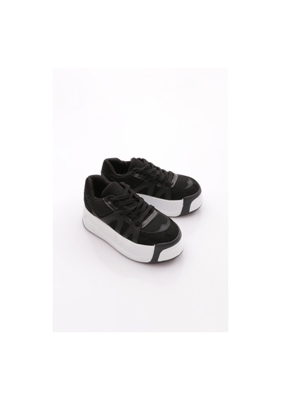 Dgn Sp191 Kadin Sneaker Ayakkabi Siyah