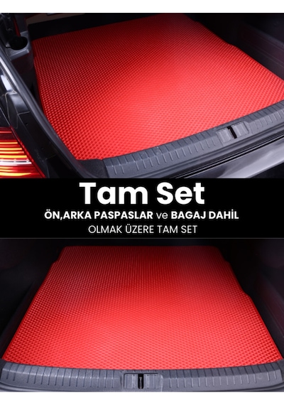 Opel-combo- 2018-2025 İçin Eva Ful Paspas Takımı Metal Topukluk Hariç